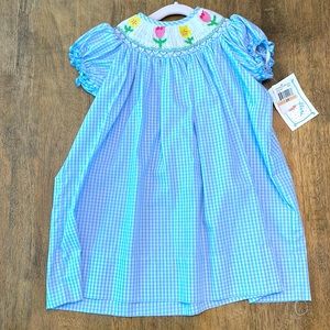 Toddler smocked dress